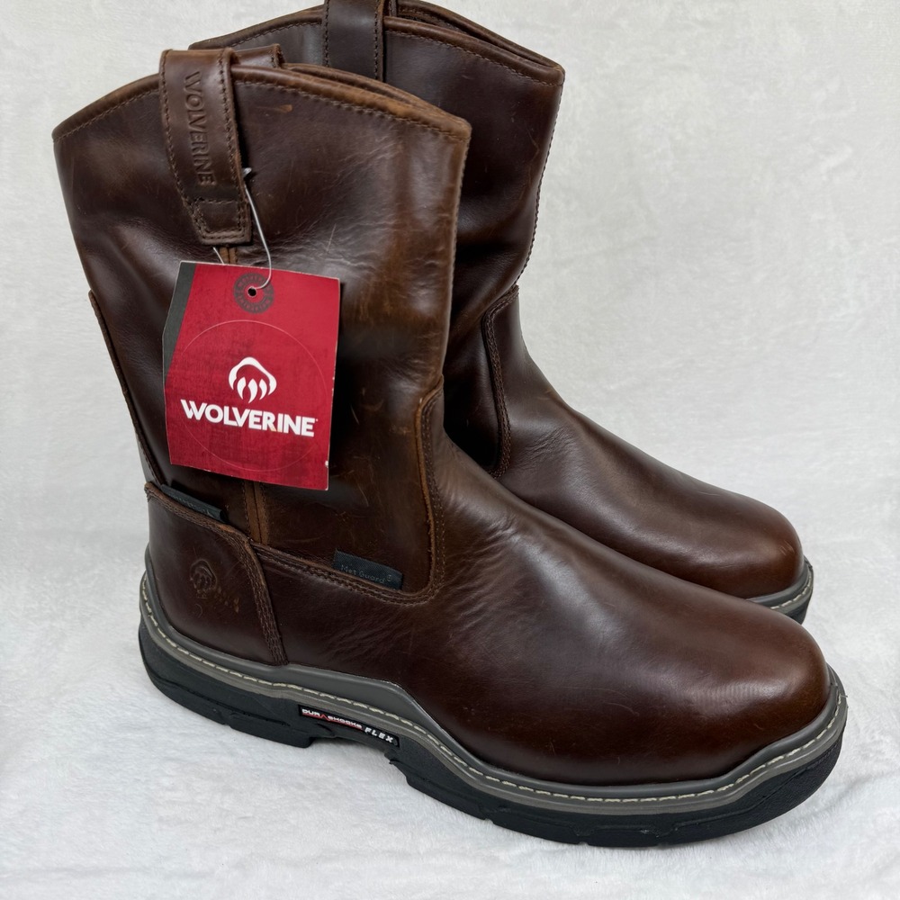 Wolverine Durashocks Flex Met Guard Composite Toe Work Boots W211169 Brown 13